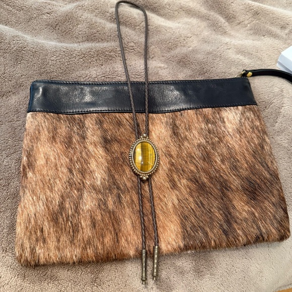 Vintage Tiger’s Eye Bolo Tie - Picture 6 of 8